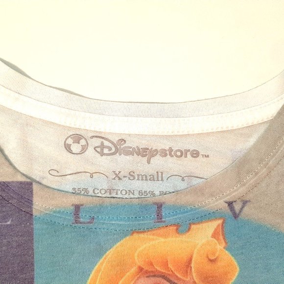 Disney Store Princess Aurora Royal Living ladies Xsmall All over print shirt new - Picture 2 of 8
